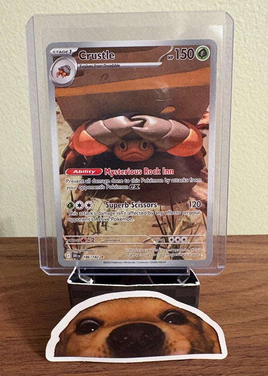 [ILLUSTRATION RARE] Crustle- Destined Rivals #186/182 - Pokemon (English)