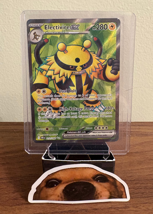 [FULL ART] Electivire ex- Destined Rivals #212/182 - Pokemon (English)