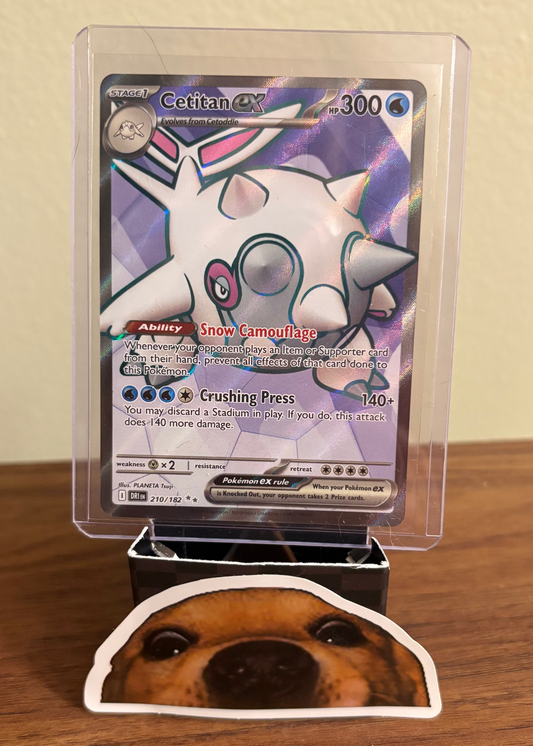 [FULL ART] Cetitan ex - Destined Rivals #210/182 - Pokemon (English)