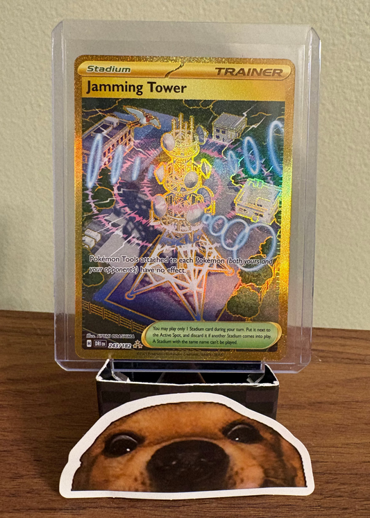 [HYPER RARE] Jamming Tower - Destined Rivals #243/182 - Pokemon (English)