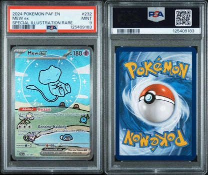 PSA 9 MINT - SIR MEW EX - #232 - 2024 PALDEAN FATES (English)